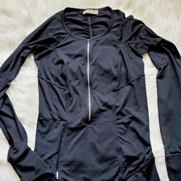 Athleta half-zip long sleeve running shirt Size XS - Picture 2 of 7